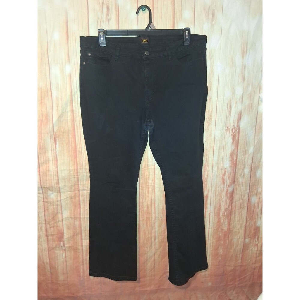 Lee Black Bootcut Pants Sz 18